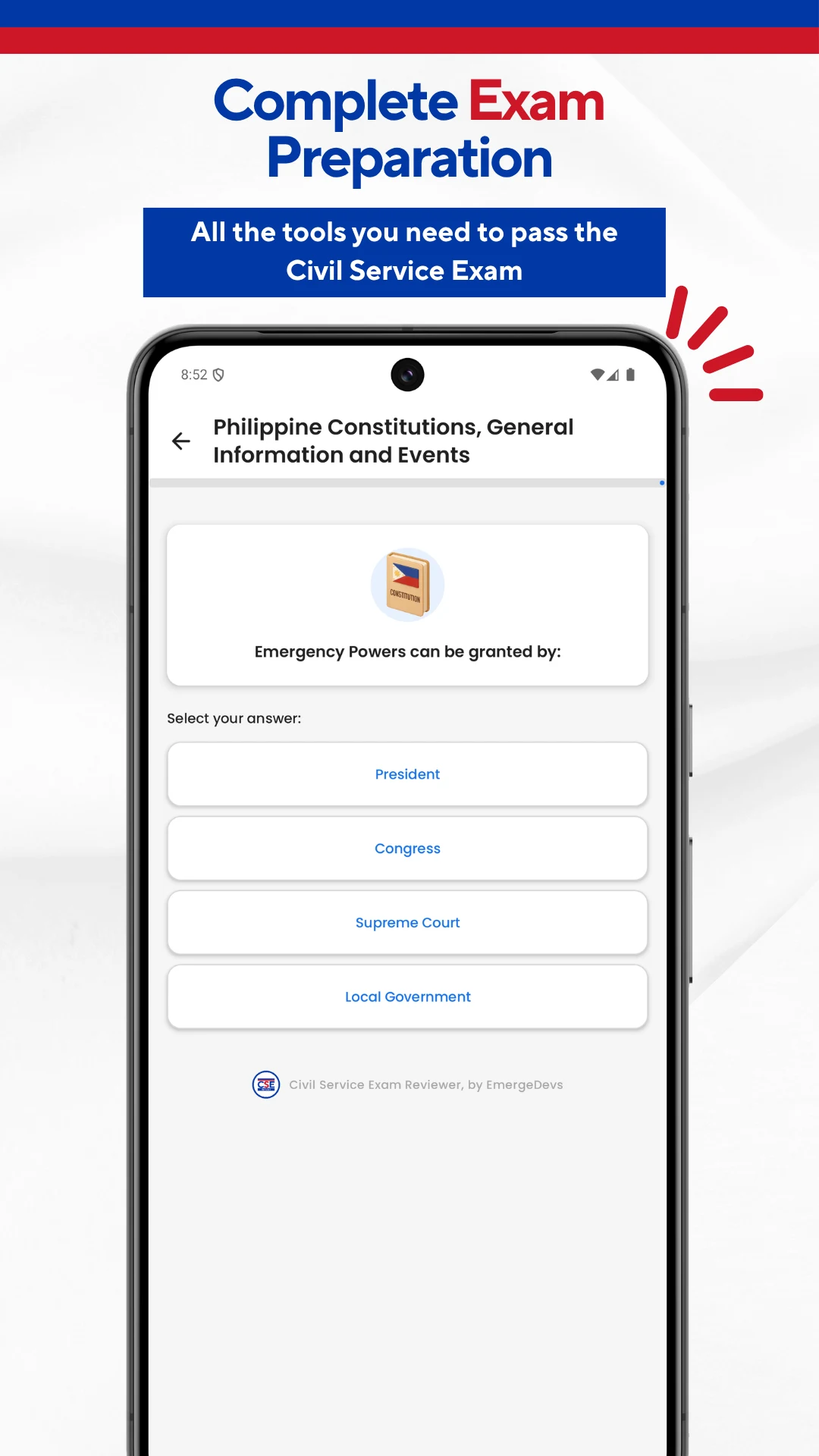 2026 Civil Service Reviewer screenshot